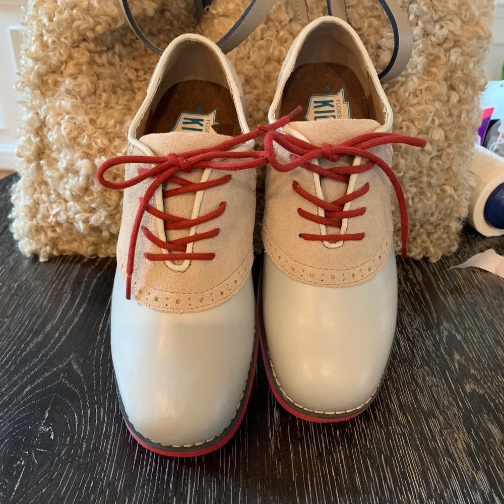 NEW Florsheim Kids Lace Up Boys sz 5